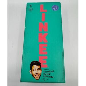 Linkee Nick Jonas Family Trivia Card Yell Out Party Game Ages 12+ 2-20 Players